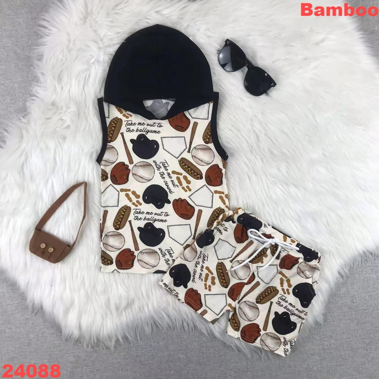 Baseball Bamboo Boys Set