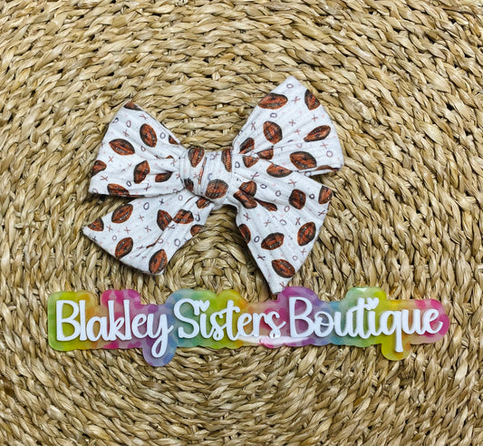 Football Sailor Bow
