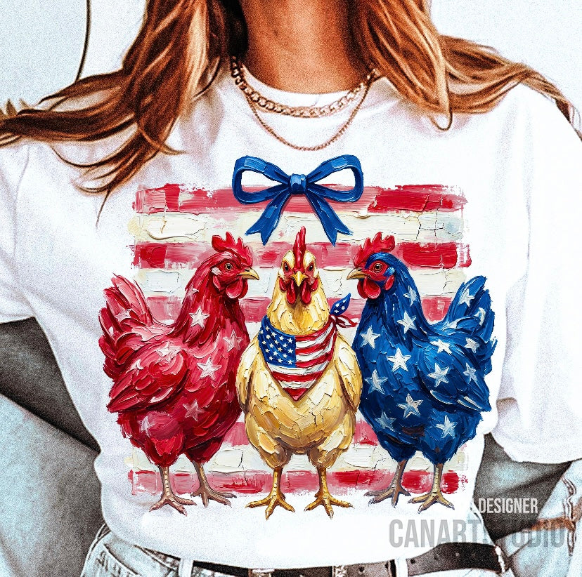 Chicken 4th Of July