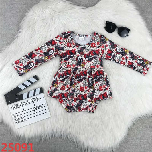 Horror Halloween Romper