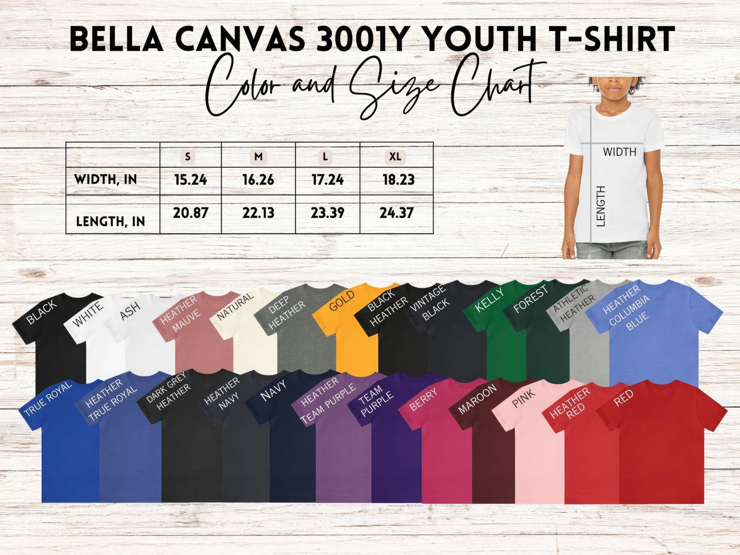 USA Name Tee (leave note with name)