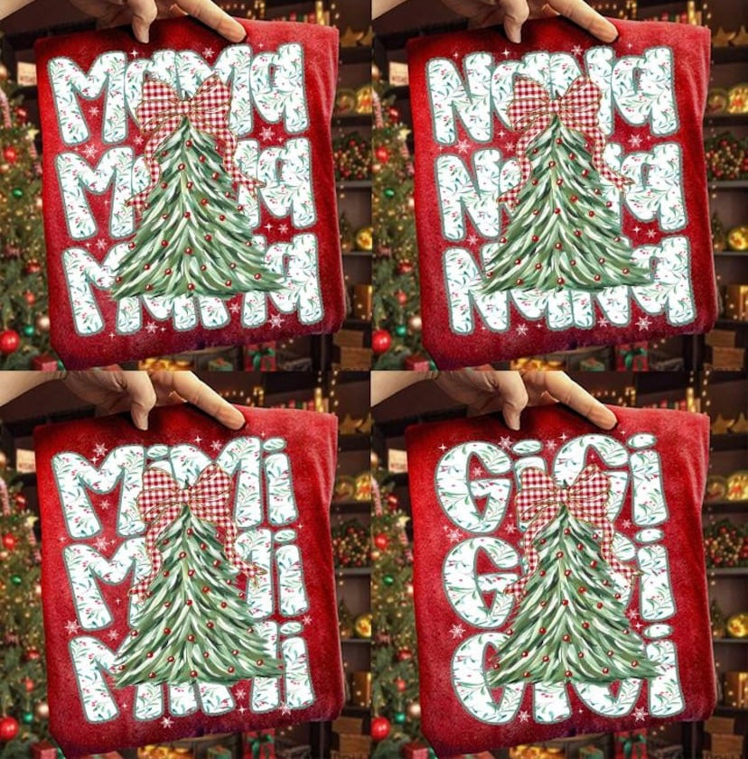 Holiday mama nana (leave a note with name needed)