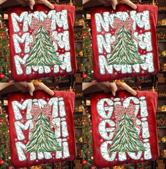 Holiday mama nana (leave a note with name needed)