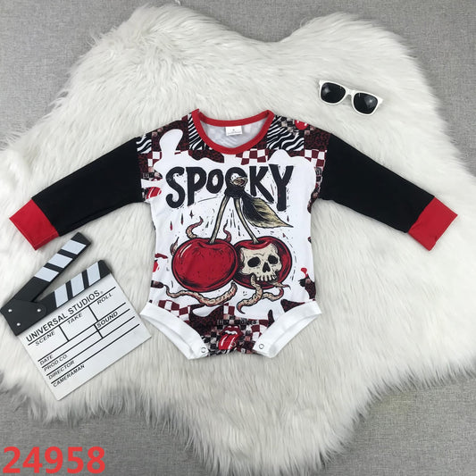 Spooky Halloween Romper