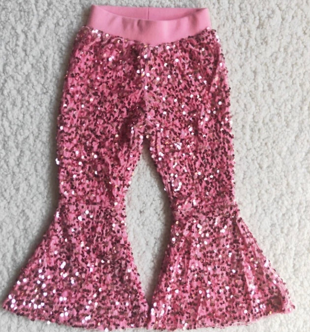 Velvet Sequin Pants