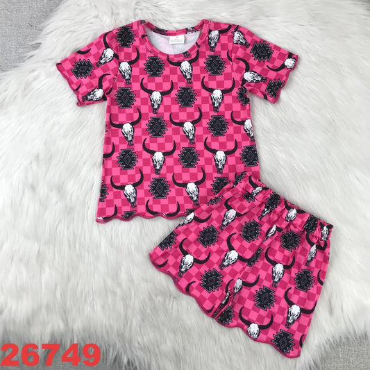 Western scalloped set