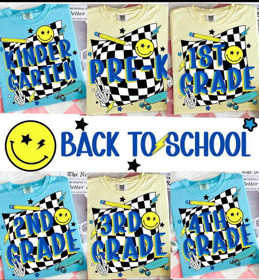 Smile Grade Shirt (Leave a note with grade needed)