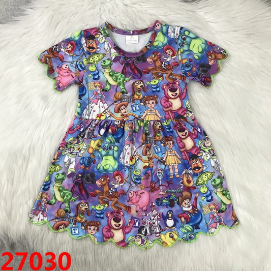 Toy Scalloped Dress