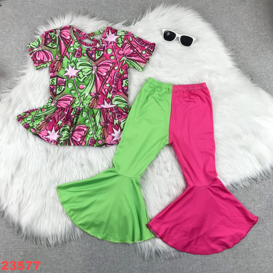 Pink And Green Set