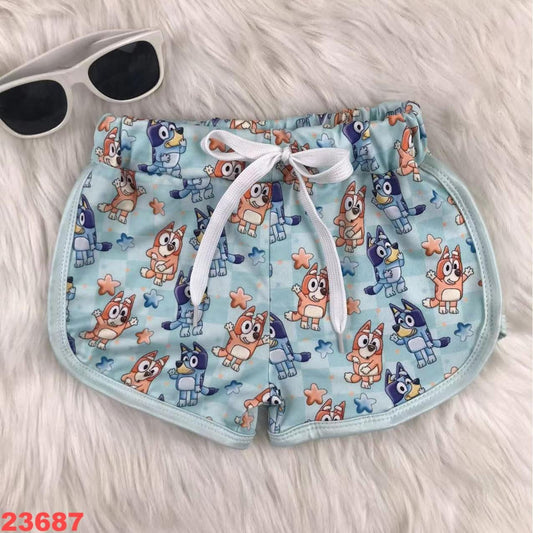 Blue Shorts