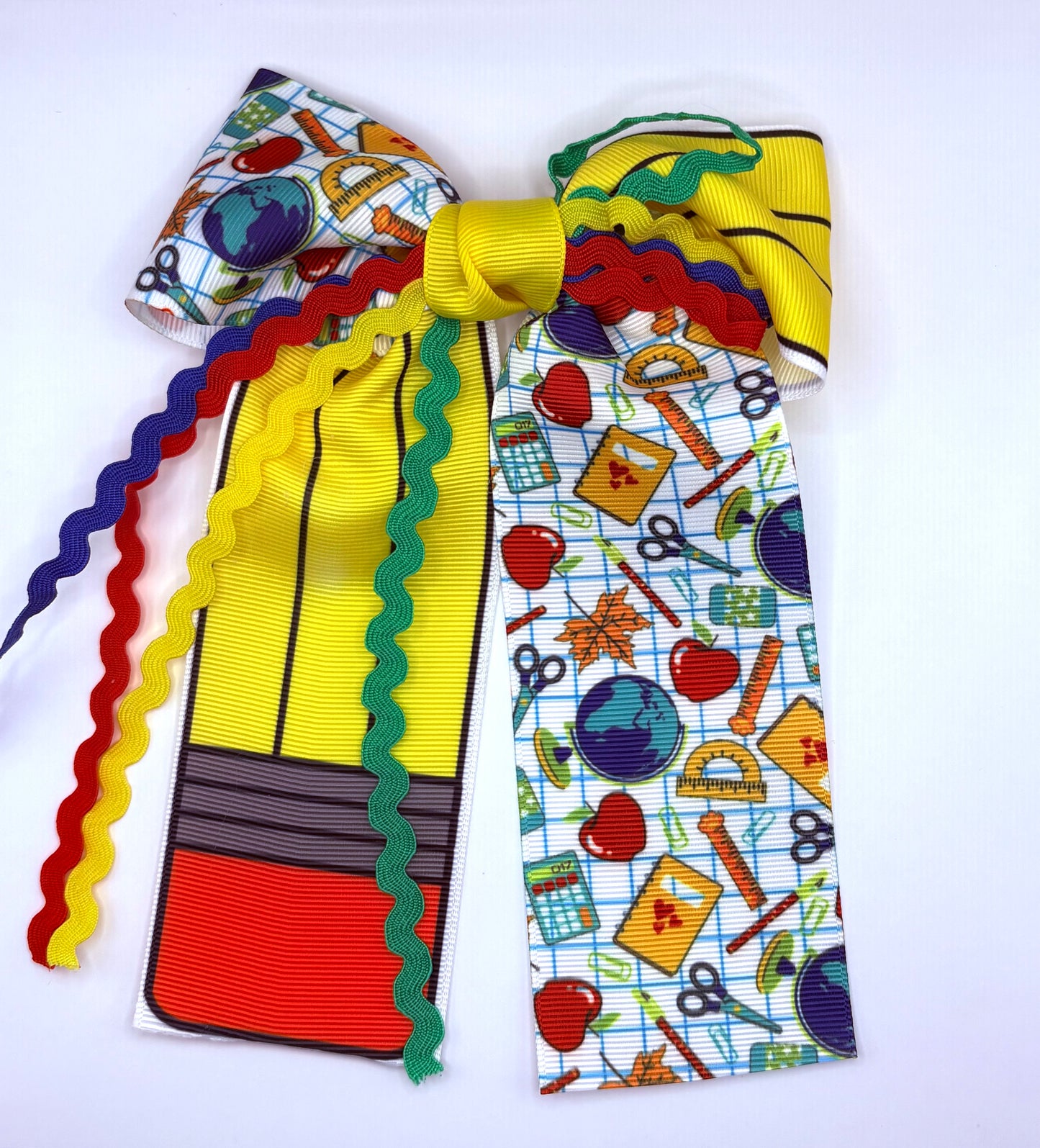 School Ribbon Bow
