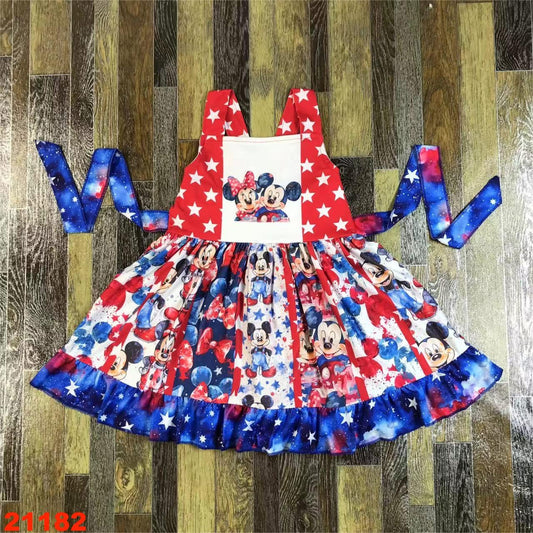 Mouse 4th Of July Dress