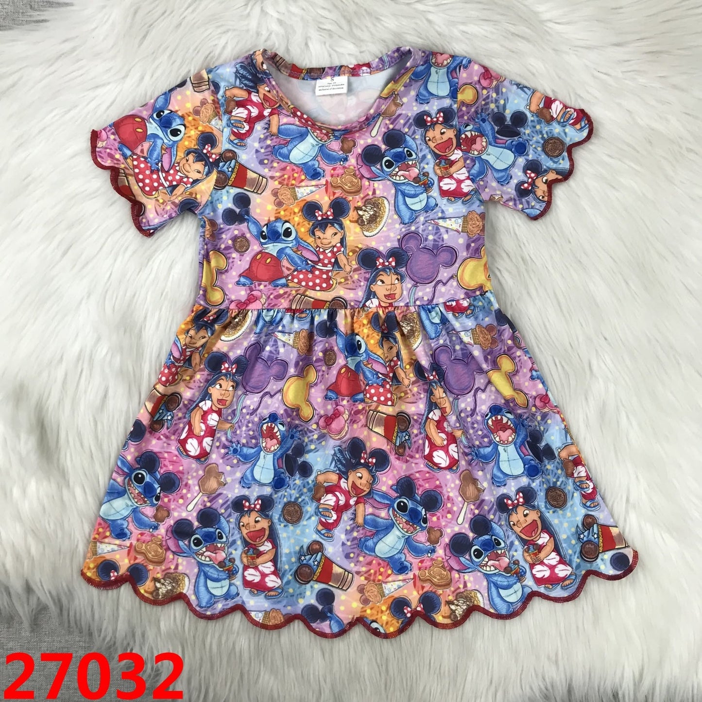 Alien Scalloped Dress