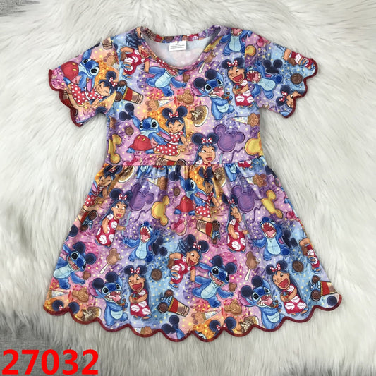 Alien Scalloped Dress