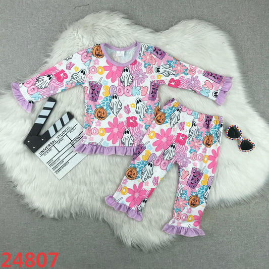 Neon Ghost Pajamas
