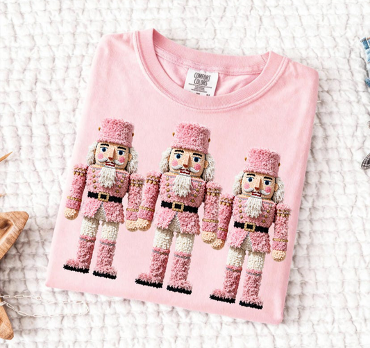 Faux Yarn Nutcracker