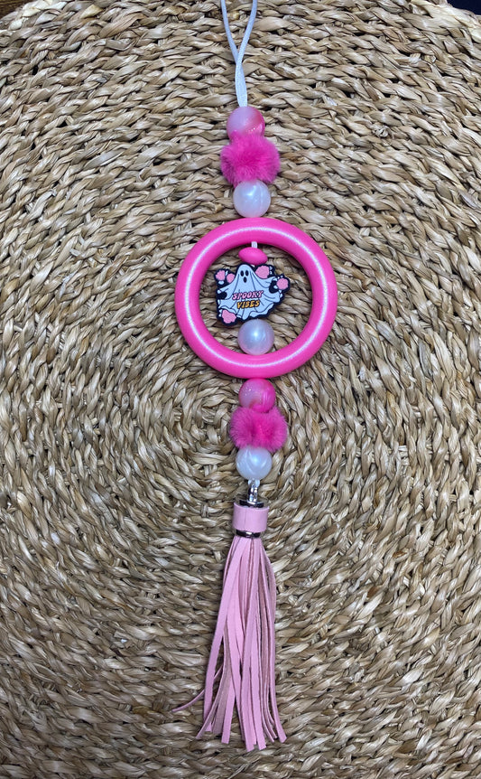 Spooky Vibes car charm