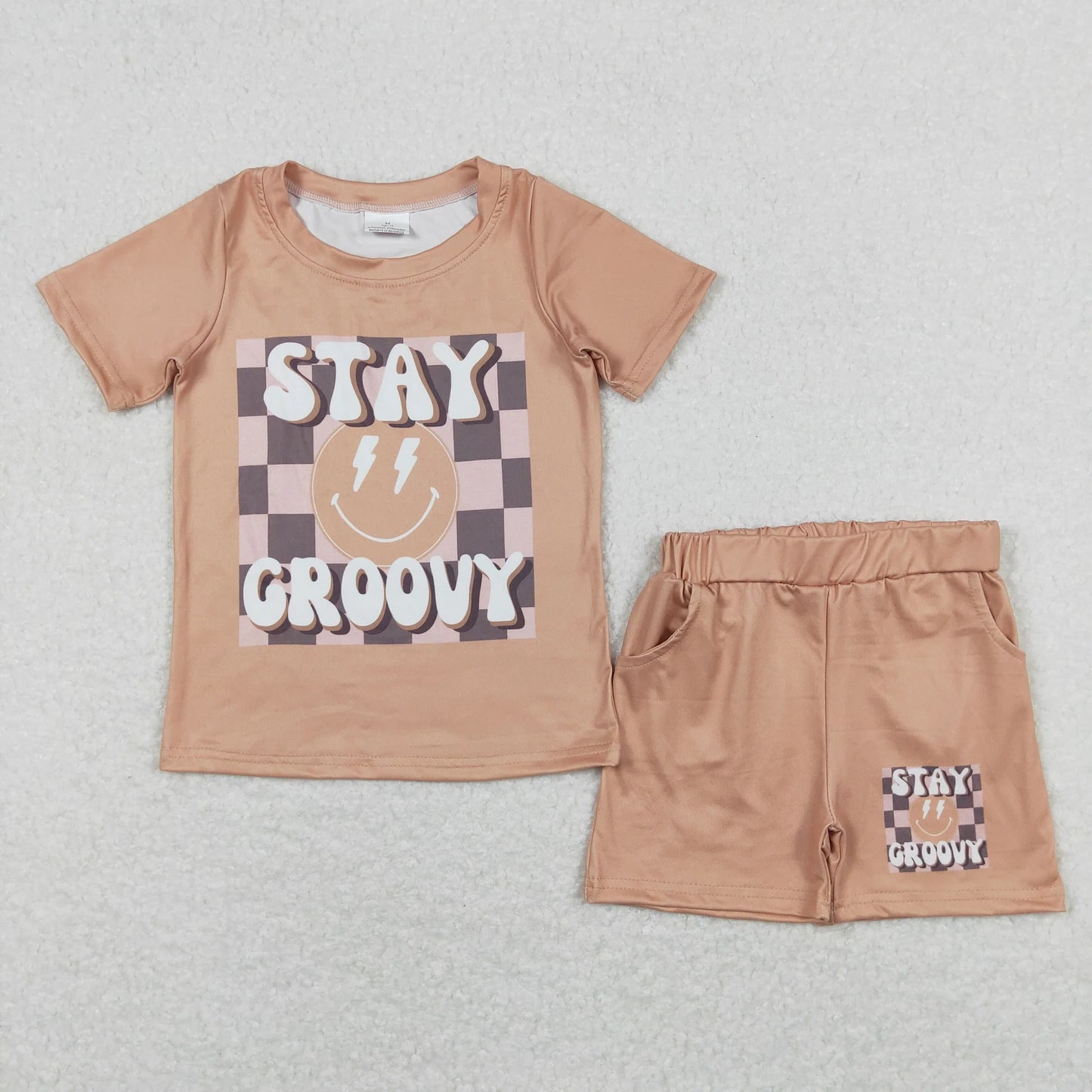 Stay Groovy Short Set