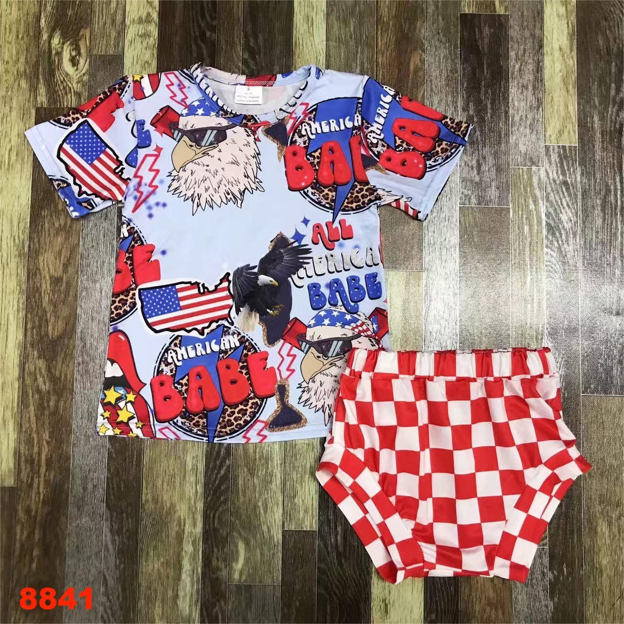 American Babe Bummie Set
