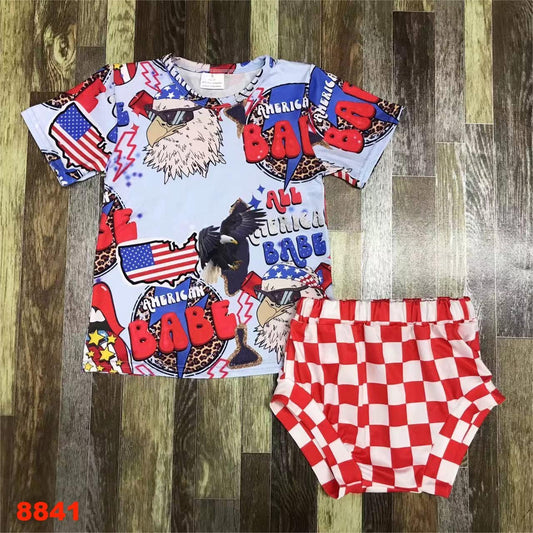 American Babe Bummie Set