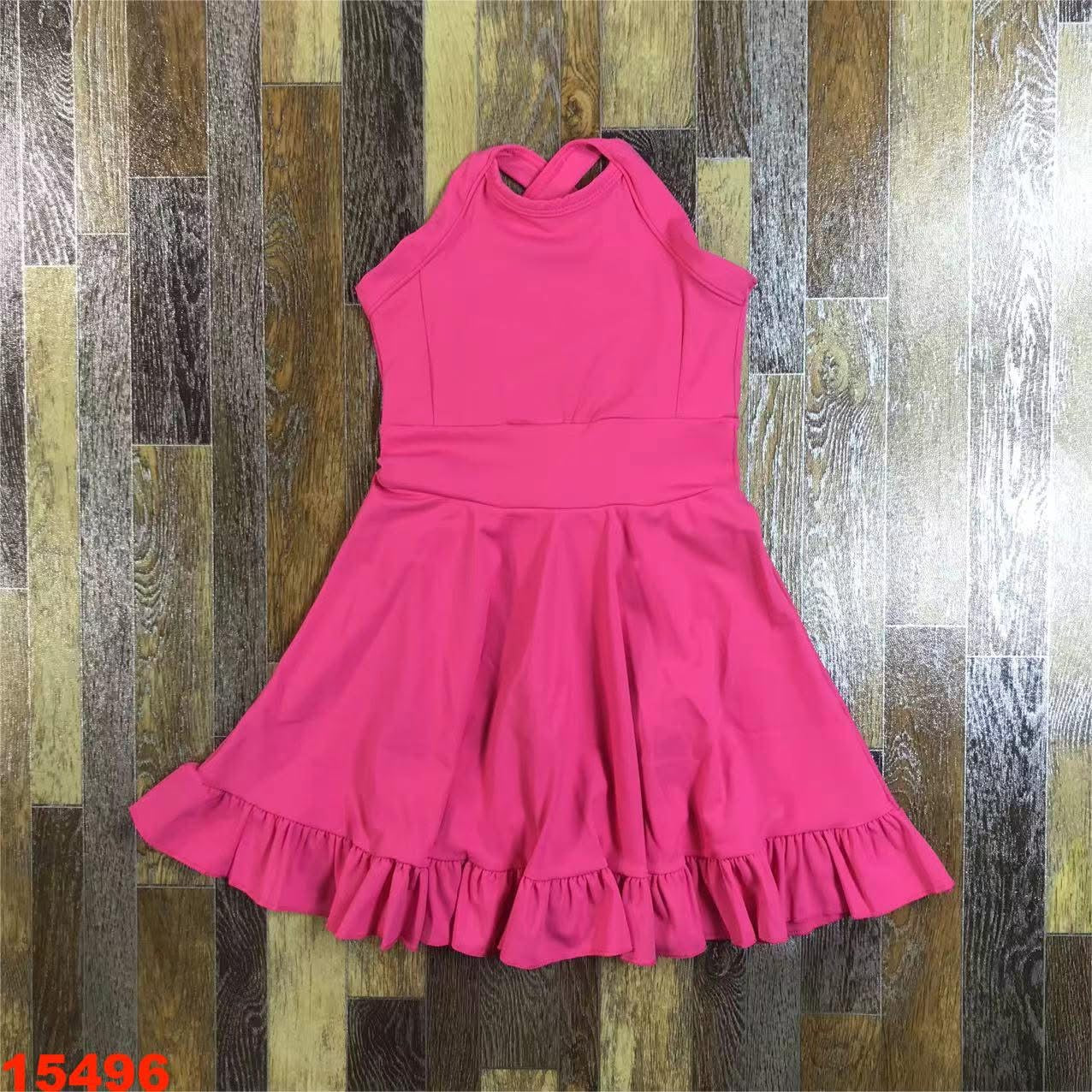 Solid Athletic Dress (leave a note with color needed)