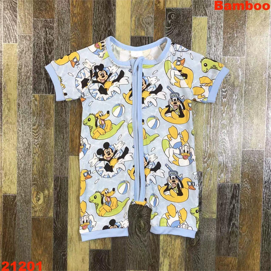 Mouse Bamboo Romper