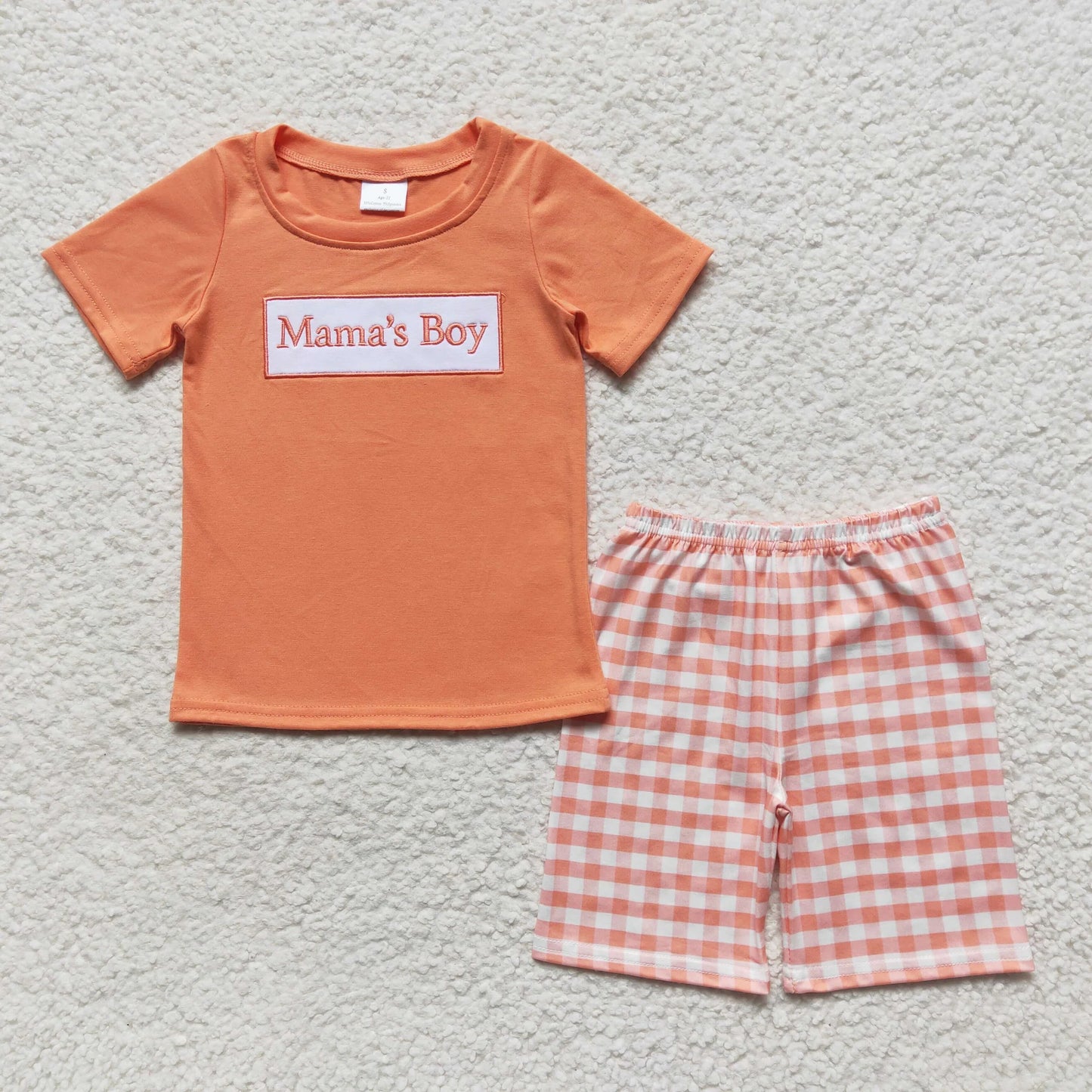 Mamas Boy Short Set