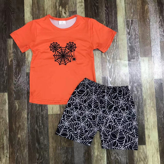 Boys Halloween Short Set