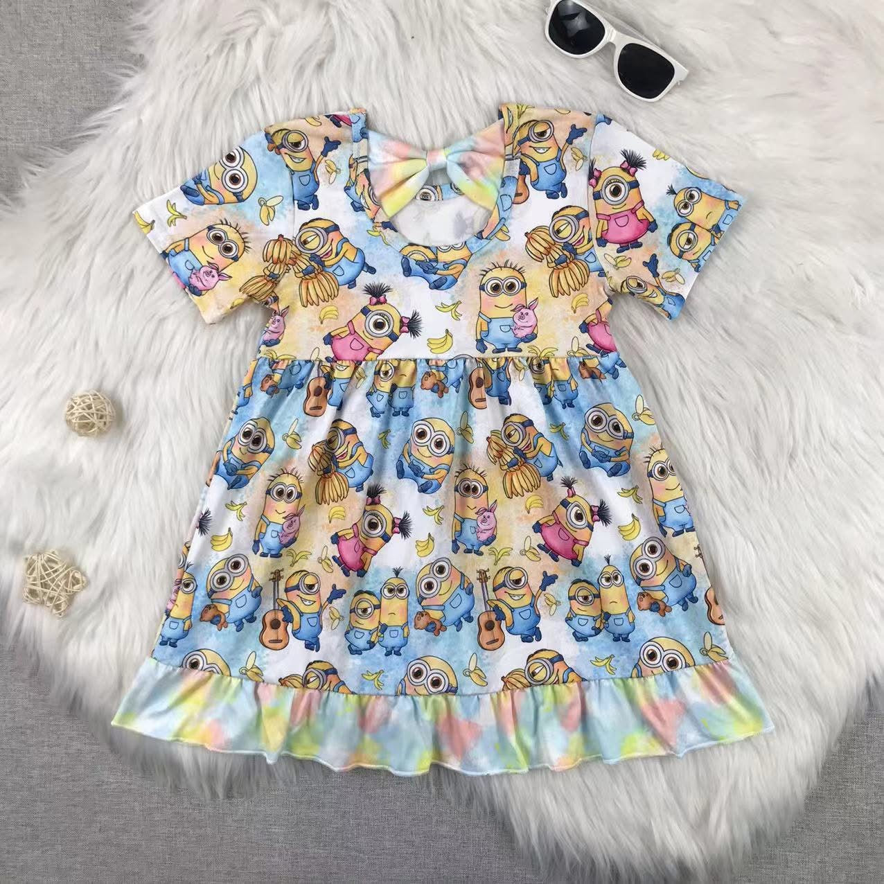 Movie Bow Back Dress
