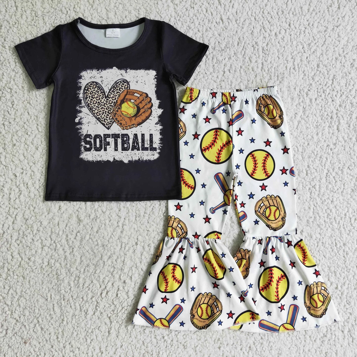 Softball Bell Set