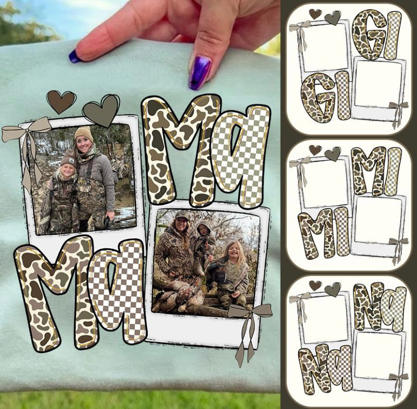 Mama , Mimi , Nana Or Gigi (pm me with pics needed)