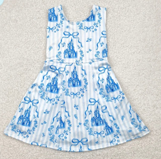 Blue Castle Athletic Dress