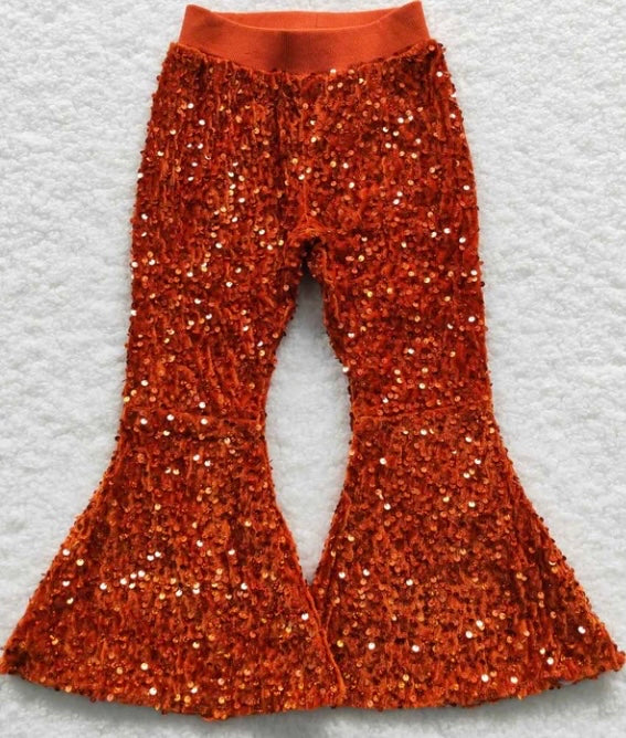 Velvet Sequin Pants