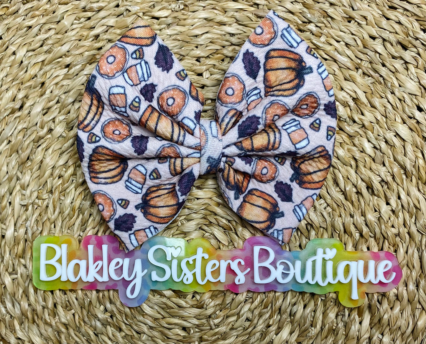 Fall Vibes Bow