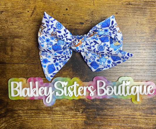 Blue Bow