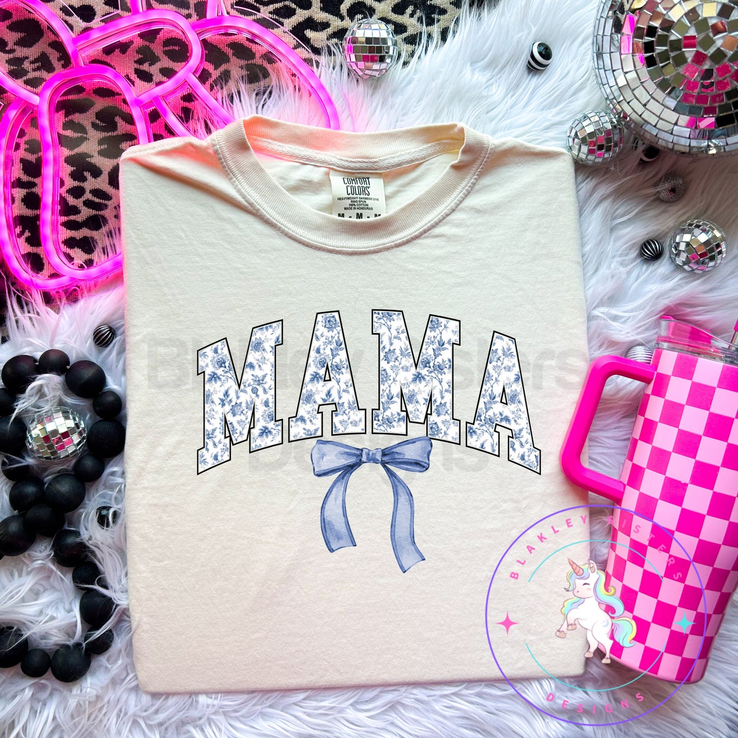 Blue Vingtage Mama